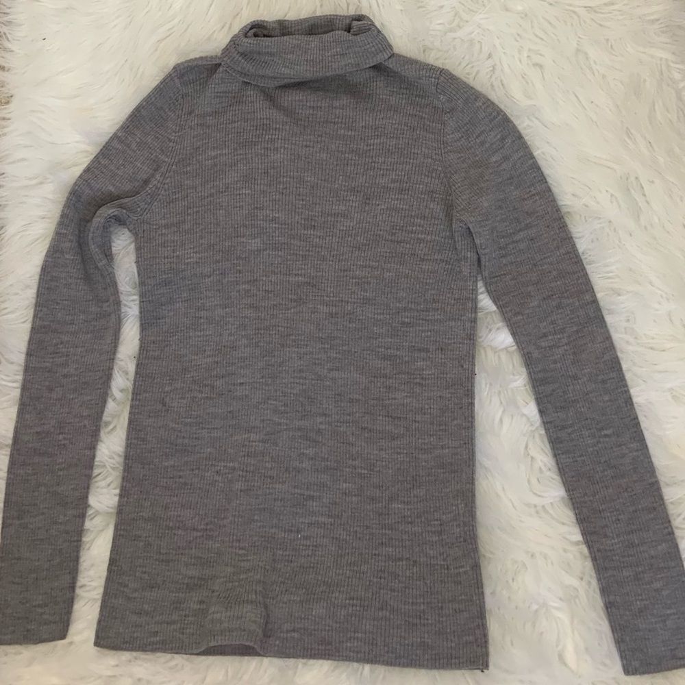 Grey Turtleneck 